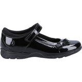 Hush Puppies Junior Girls Carrie School Shoe Junior Black