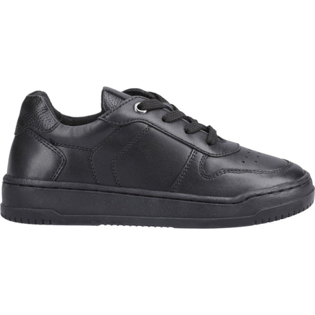 Hush Puppies Junior Boys Dougie Lace Jnr Black