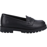 Hush Puppies Girls Hazel Loafer SNR Shoe Black