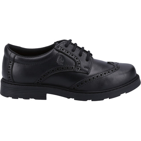 Hush Puppies Mens Jacob SNR Shoe Black