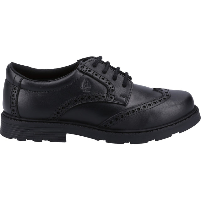 Hush Puppies Mens Jacob SNR Shoe Black