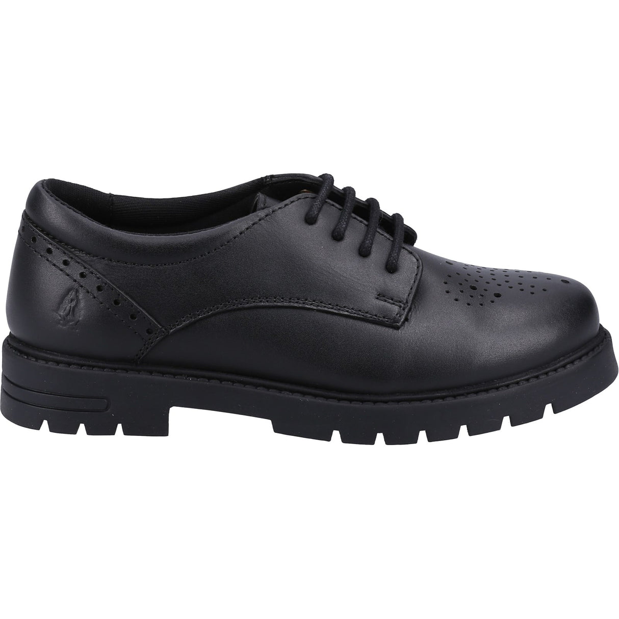 Hush Puppies Girls Jayne Lace Up SNR Shoe Black