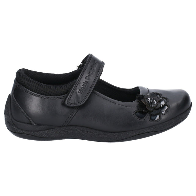Hush Puppies Junior Girls Jessica Junior School Shoe Black