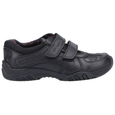 Hush Puppies Junior Boys Jezza 2 Junior School Shoe Black