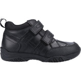 Hush Puppies Junior Boys Jezza Junior School Boot Black