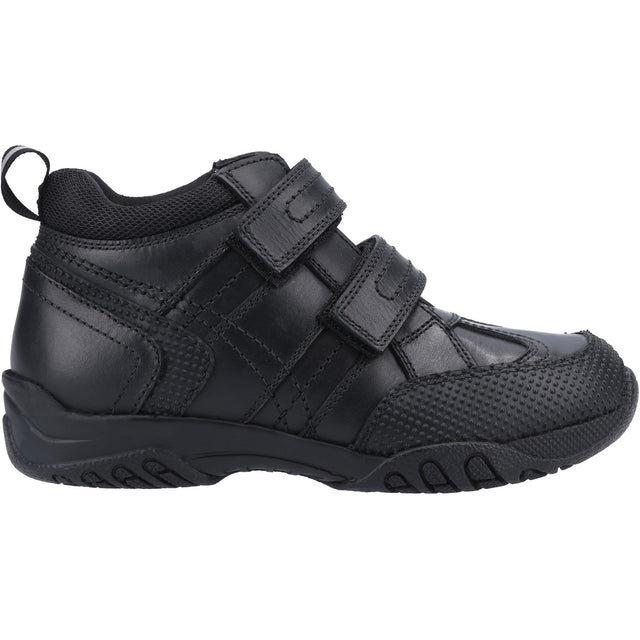 Hush Puppies Junior Boys Jezza Junior School Boot Black