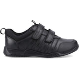 Hush Puppies Junior Boys JOSH TOUCH FASTEN 2 JNR Black
