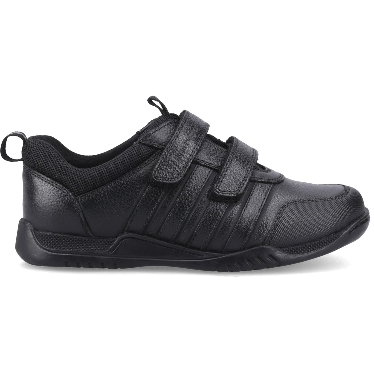 Hush Puppies Boys JOSH TOUCH FASTEN 2 SNR Black