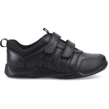 Hush Puppies Boys JOSH TOUCH FASTEN 2 SNR Black