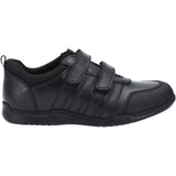 Hush Puppies Junior Boys Josh Junior School Shoe Black