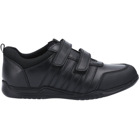 Hush Puppies Junior Boys Josh Junior School Shoe Black