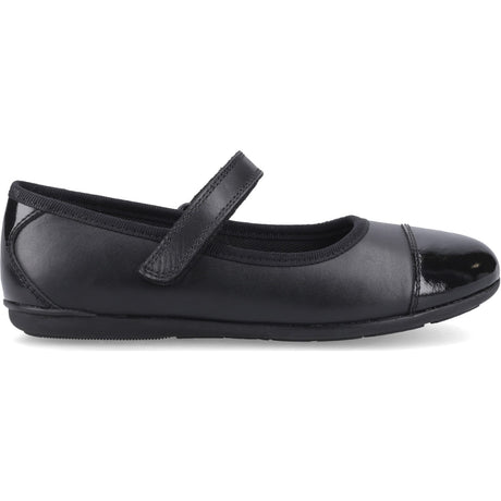 Hush Puppies Junior Girls LOTTIE BALLERINA JNR Black