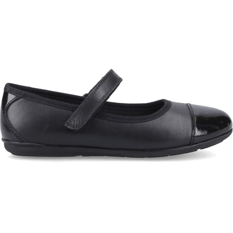 Hush Puppies Girls LOTTIE BALLERINA SNR Black