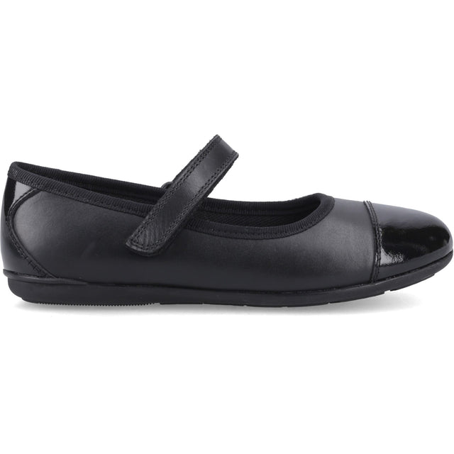 Hush Puppies Girls LOTTIE BALLERINA SNR Black