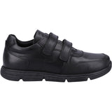 Hush Puppies Boys Lucas SNR Shoe Black