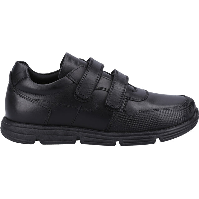 Hush Puppies Boys Lucas SNR Shoe Black