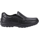 Hush Puppies Junior Boys Morgan Slip On Jnr Black