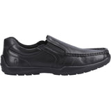 Hush Puppies Boys Morgan Slip On Snr Black