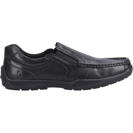 Hush Puppies Boys Morgan Slip On Snr Black