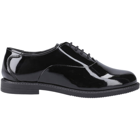 Hush Puppies Junior Girls Nellie Patent Shoe Black