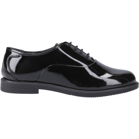 Hush Puppies Girls Nellie Patent Shoe Black