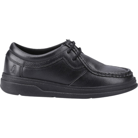 Hush Puppies Junior Boys Ronan Mocc Toe Jnr Black