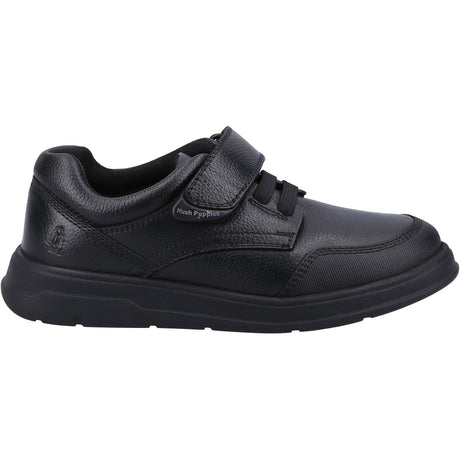 Hush Puppies Mens Rowan SNR Shoe Black
