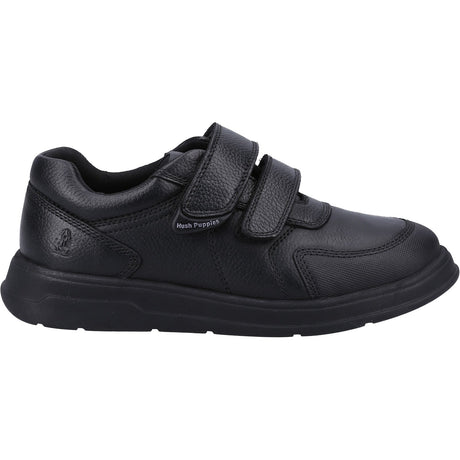 Hush Puppies Mens Ryan SNR Shoe Black