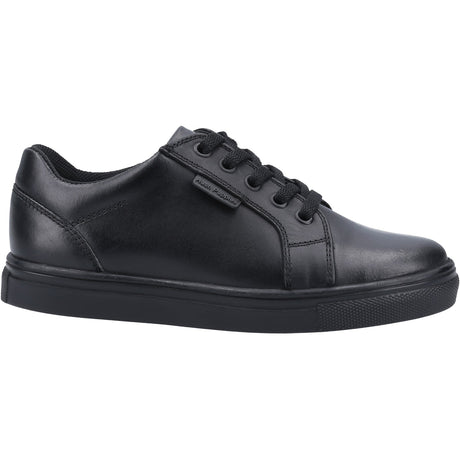 Hush Puppies Boys Sam Senior School Shoe Black