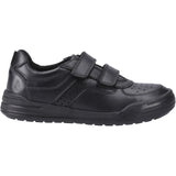 Hush Puppies Mens Sully Touch Fastening Snr Black