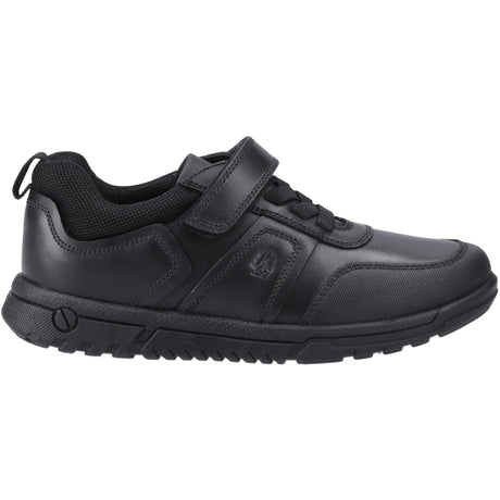 Hush Puppies Junior Boys Sutton Bungee Jnr Black