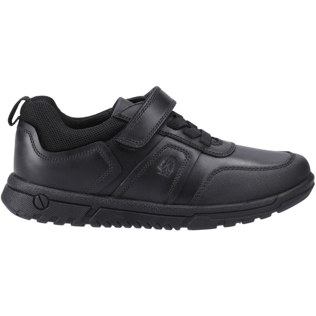 Hush Puppies Junior Boys Sutton Bungee Jnr Black