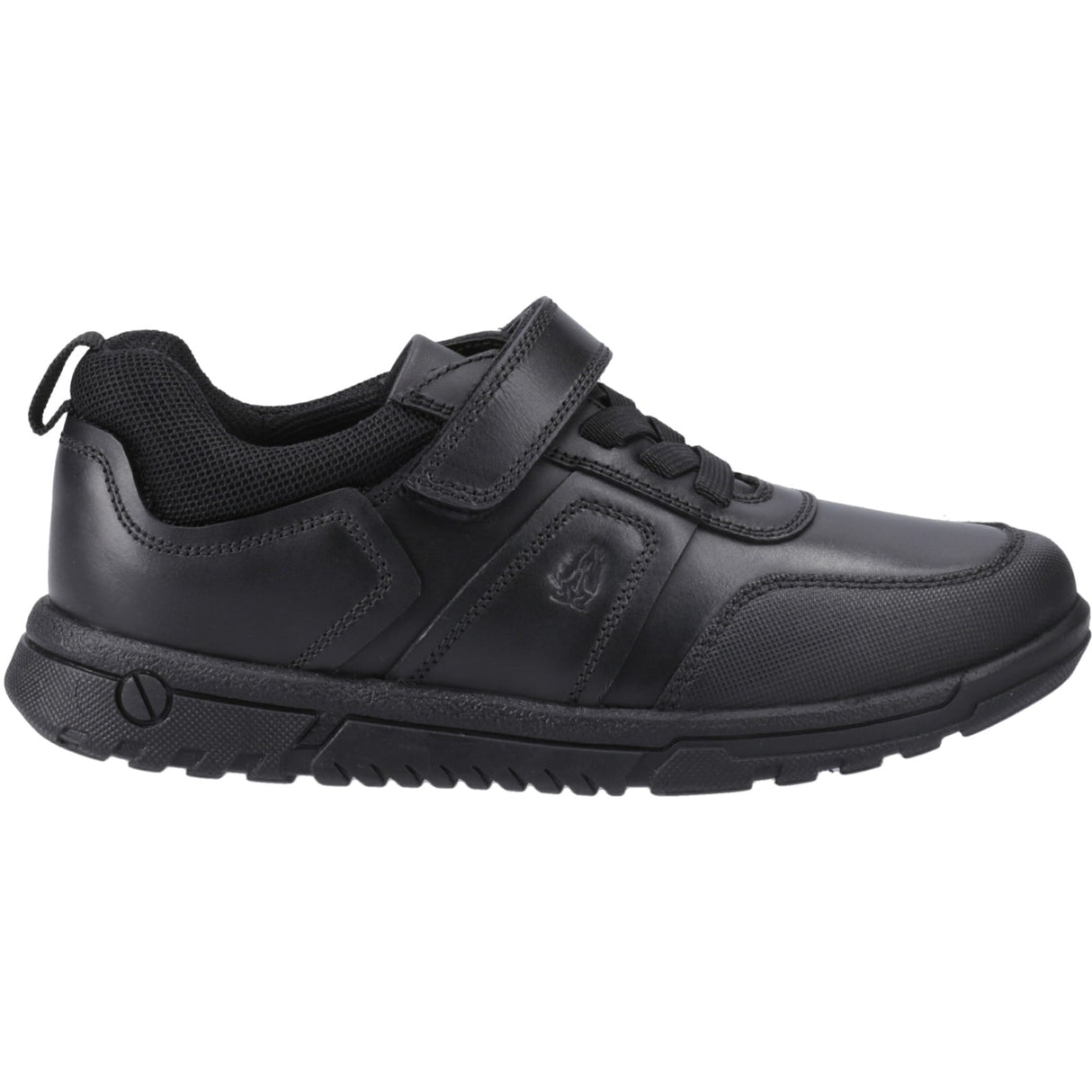 Hush Puppies Boys Sutton Bungee Snr Black