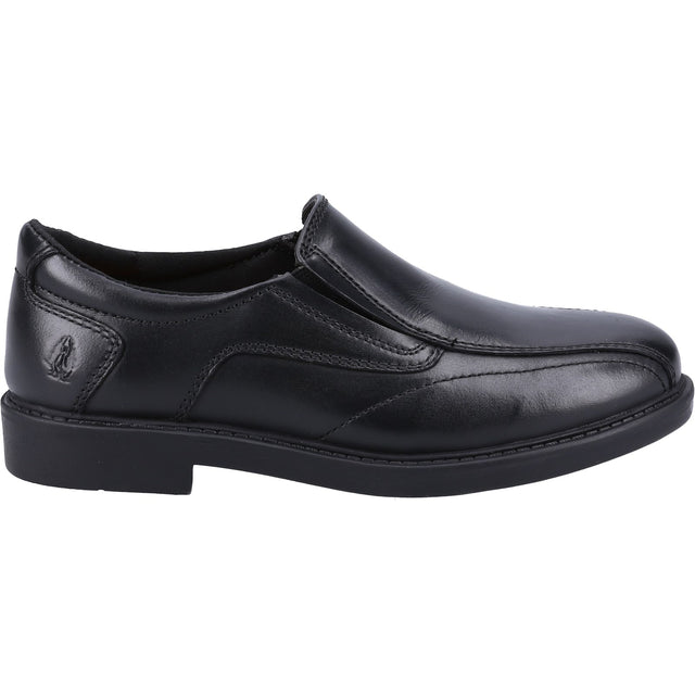 Hush Puppies Mens Toby SNR Shoe Black