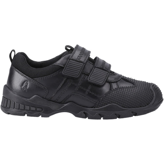 Hush Puppies Junior Boys Tristen Touch Fastening Jnr Black
