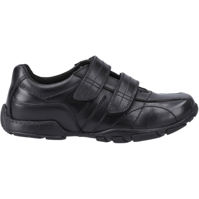 Hush Puppies Junior Boys Vance Touch Fastening Jnr Black
