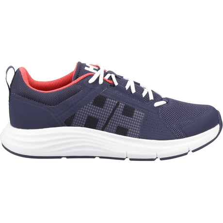 Helly Hansen Sport Mens AHIGA EVO 5 Trainers Navy/Alert Red