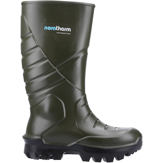 Nora Unisex Noratherm S5 Full Safety Polyurethane Thermo Boot Green/Black
