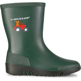 Dunlop Infant Kids Kids Mini Wellington Heritage Green/Black