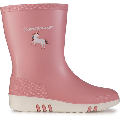 Dunlop Infant Kids Kids Mini Wellington Light Pink/White