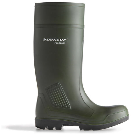 Dunlop Unisex Purofort Professional Wellington Green