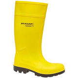Dunlop Unisex Purofort Professional Full Safety Wellington Yellow