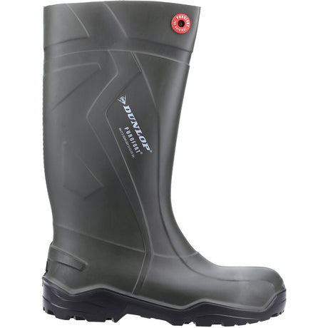 Dunlop Unisex Purofort+ Full Safety Wellington Green