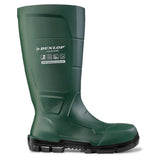Dunlop Unisex JobGUARD Full Safety Wellington Heritage Green