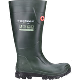 Dunlop Mens TerraPro Full Safety Wellington Green