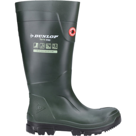Dunlop Mens TerraPro Wellington Green