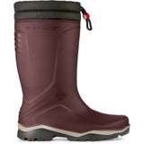 Dunlop Unisex Blizzard Wellington Burgundy/Grey/Black