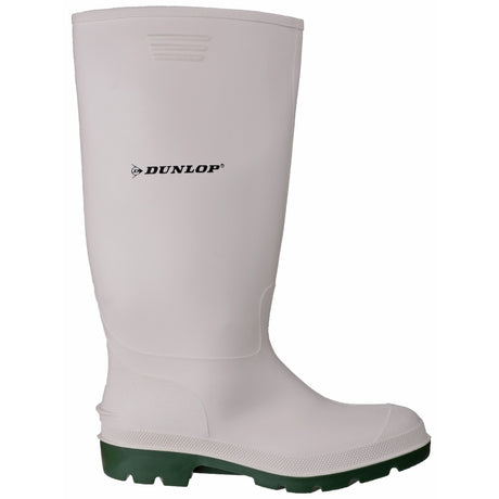 Dunlop Unisex Pricemastor Wellington White/Green