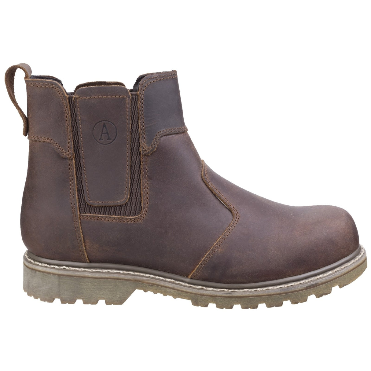 Amblers Mens Abingdon Dealer Boot Brown Crazy Horse