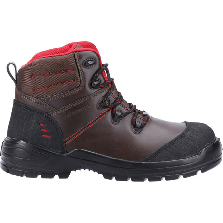 Amblers Safety Unisex 308C Metal Free Safety Boot Brown